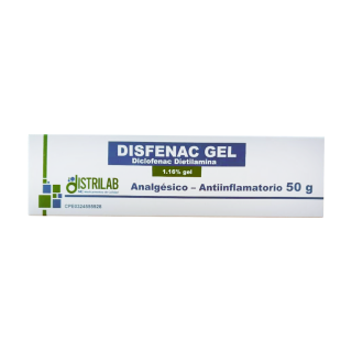 DICLOFENAC GEL 1.16% 50 GR DISFENAC