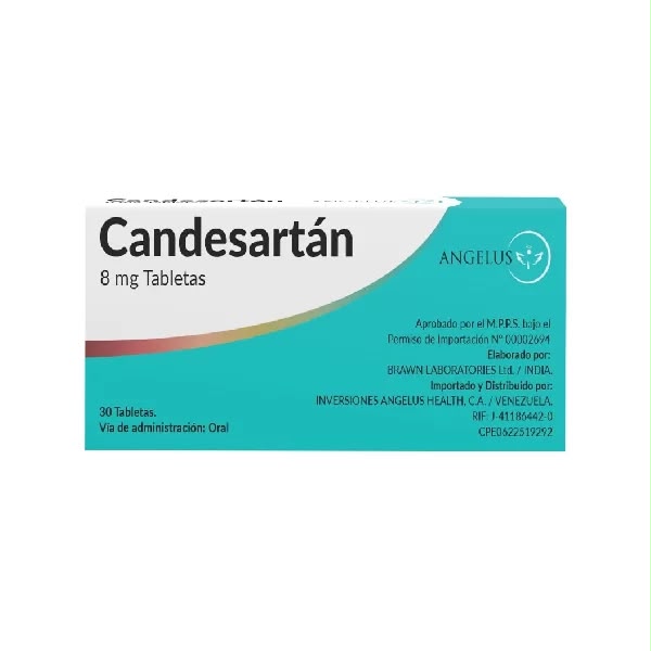 CANDESARTAN 8MG X 30 TAB ANGELUS