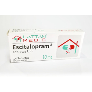 ESCITALOPRAM 10MG X 14 TAB LATTAN MEDIC