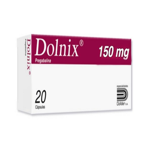 PREGABALINA DOLNIX 150MGX 20 TAB DOLLER