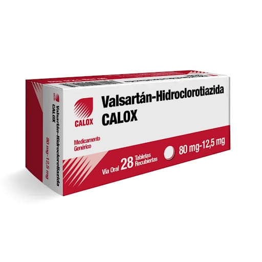 VALSARTRAN-HID 80MG12.5MG X 28TAB CALOX
