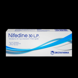 NIFEDIPINA LP 30MG X 30 TAB DROTAFARMA